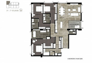 Кондоминиум в Бангкоке, Таиланд | THE208504