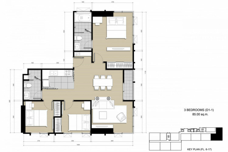Кондоминиум в Бангкоке, Таиланд | THE307240