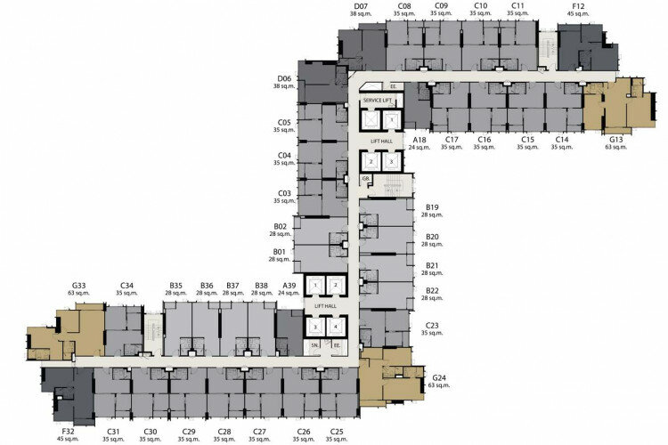 Кондоминиум в Бангкоке, Таиланд | THE226815