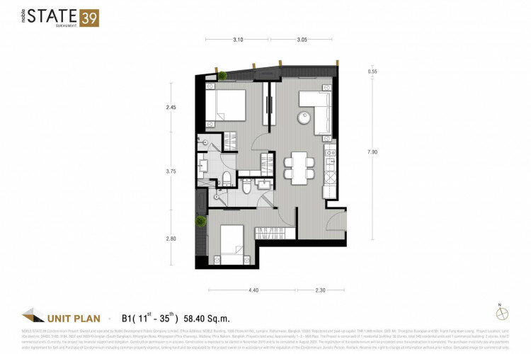 Кондоминиум в Бангкоке, Таиланд | THE208378