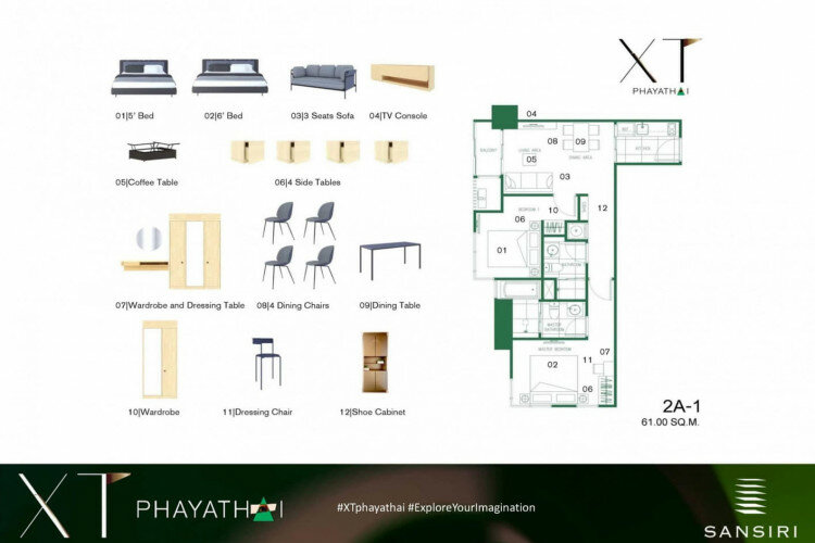 Кондоминиум в Бангкоке, Таиланд | THE207753