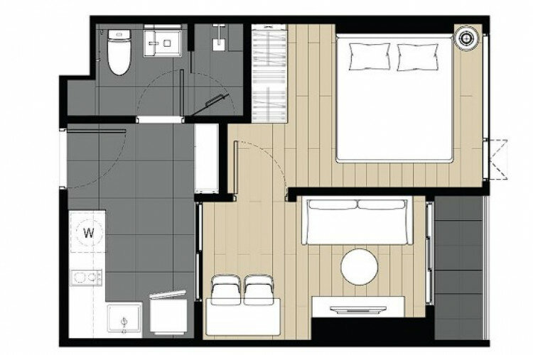 Кондоминиум в Бангкоке, Таиланд | THE226908