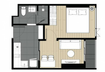 Кондоминиум в Бангкоке, Таиланд | THE226908