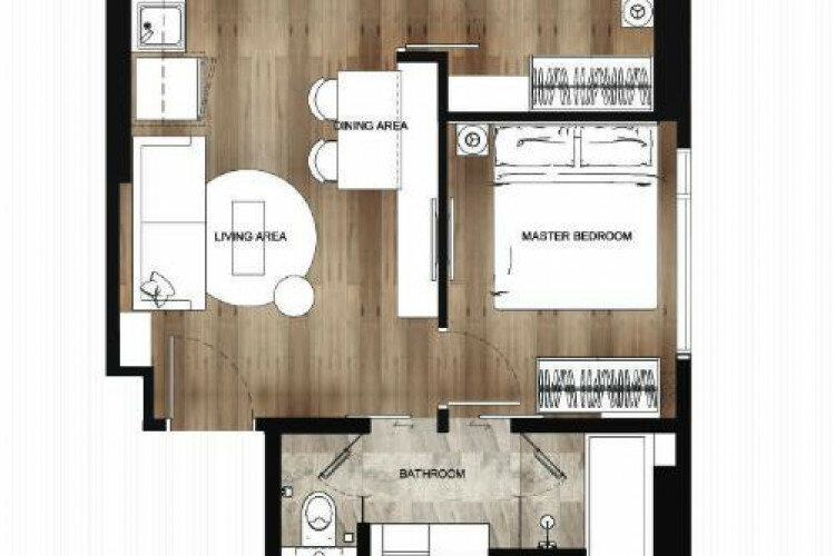 Кондоминиум в Бангкоке, Таиланд | THE413901