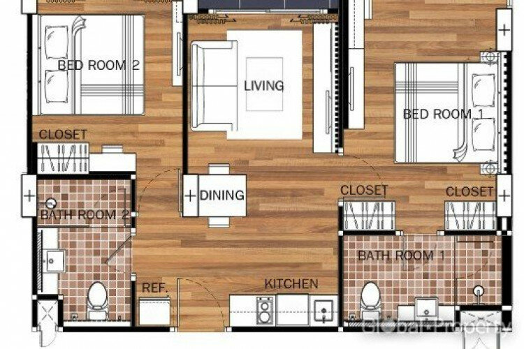 Кондоминиум в Паттайе, Таиланд | THE344309