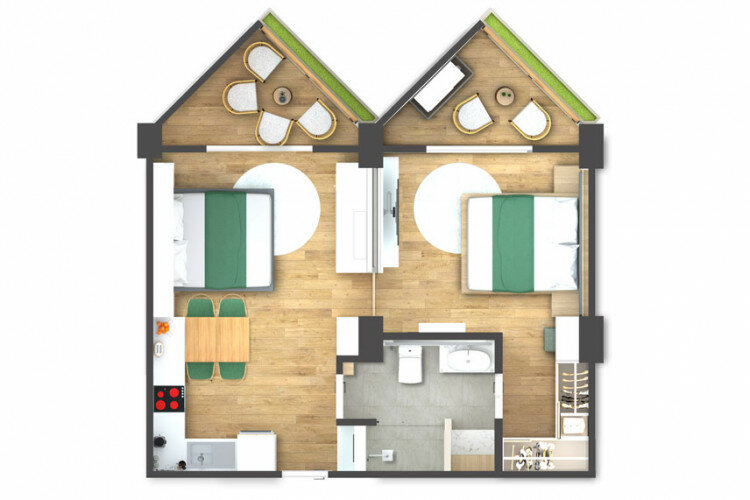 Кондоминиум на Пхукете, Таиланд | THE344936