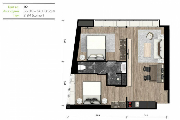 Кондоминиум в Бангкоке, Таиланд | THE116185