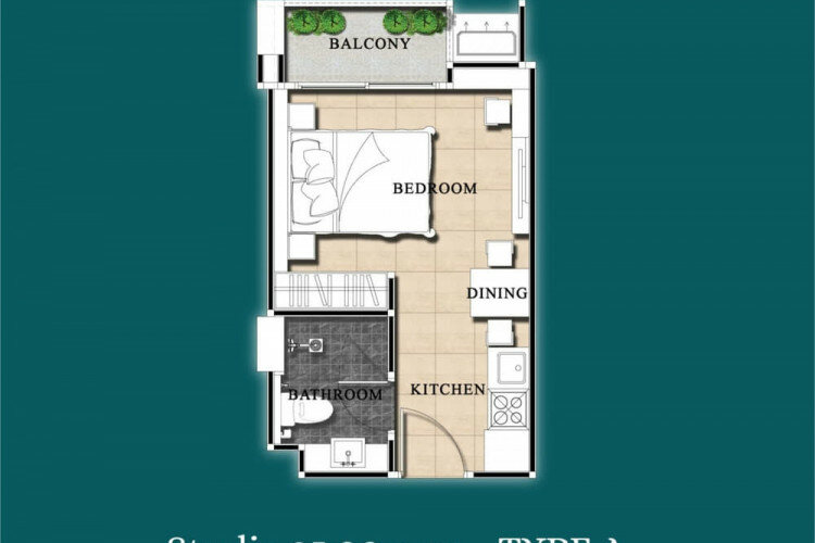 Кондоминиум в Паттайе, Таиланд | THE240404