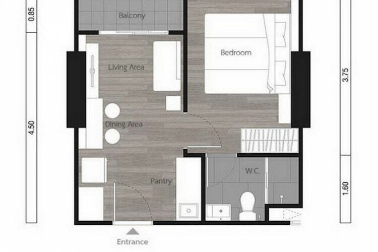 Кондоминиум в Бангкоке, Таиланд | THE431171