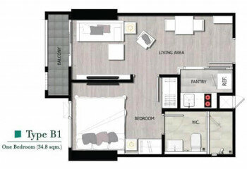 Кондоминиум в Бангкоке, Таиланд | THE132225