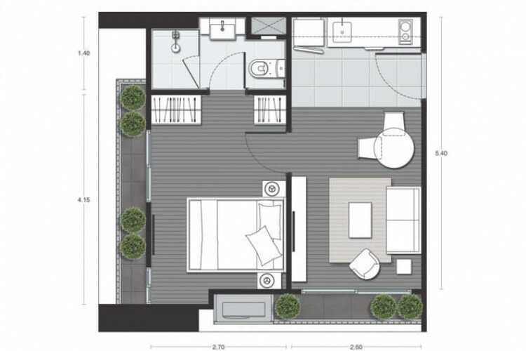 Кондоминиум в Бангкоке, Таиланд | THE308068