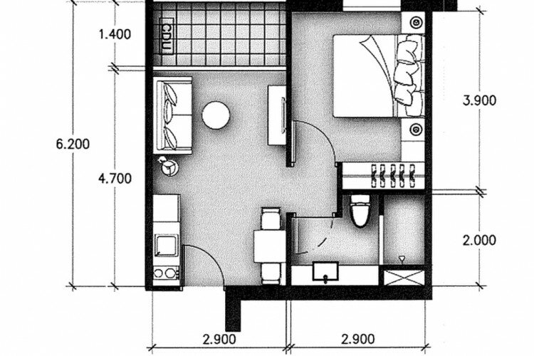 Кондоминиум в Паттайе, Таиланд | THE237949