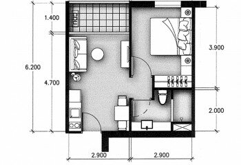 Кондоминиум в Паттайе, Таиланд | THE237949