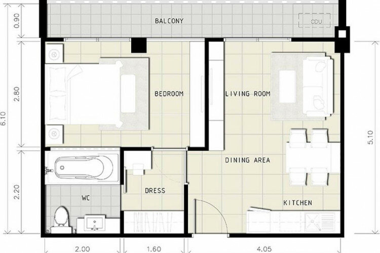 Кондоминиум в Бангкоке, Таиланд | THE231129