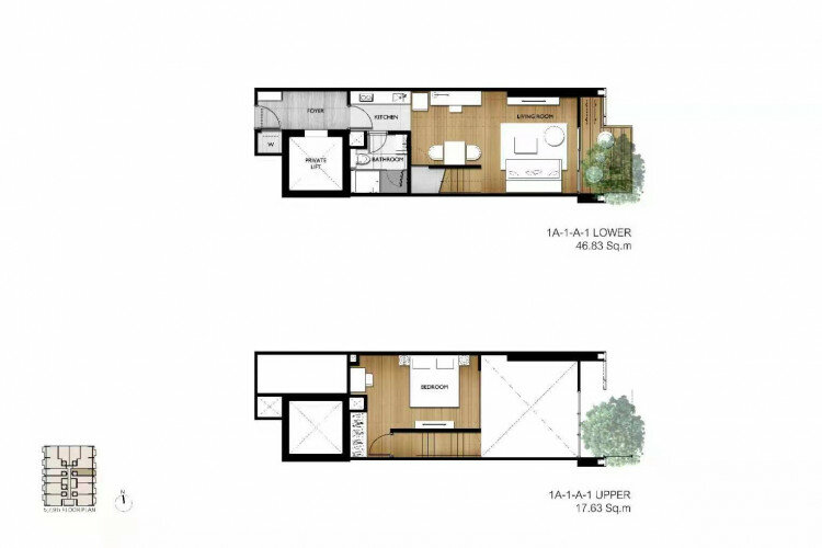 Кондоминиум в Бангкоке, Таиланд | THE208126