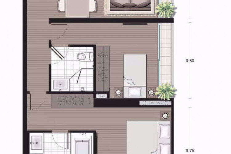 Кондоминиум в Бангкоке, Таиланд | THE149222