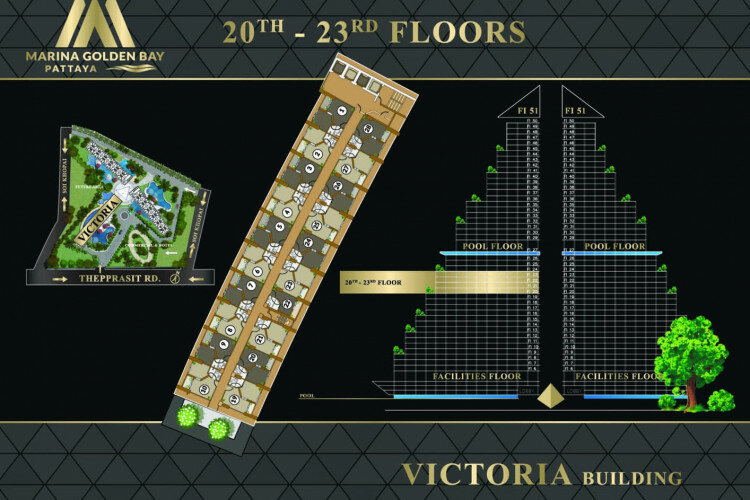 Кондоминиум в Паттайе, Таиланд | THE126802
