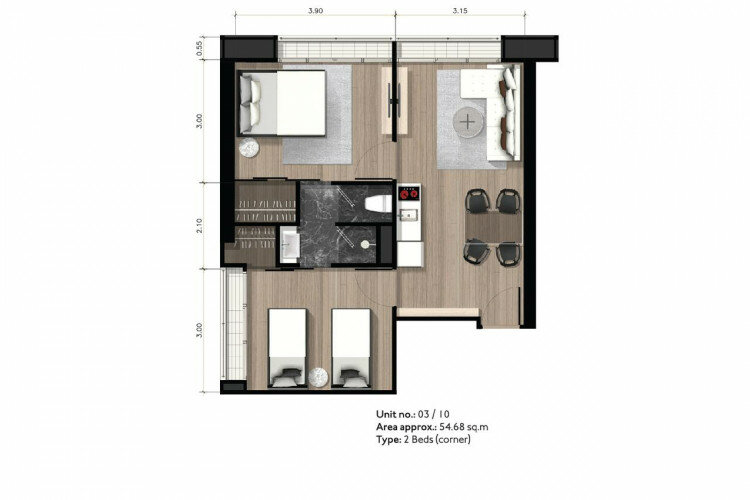 Кондоминиум в Бангкоке, Таиланд | THE515818