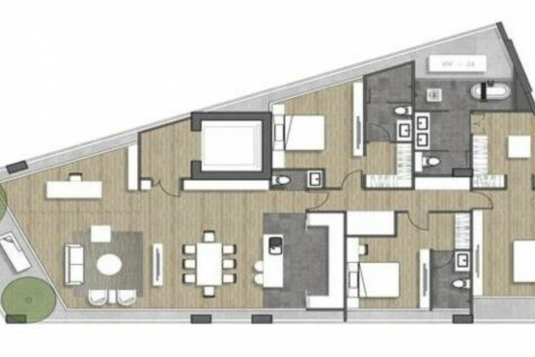 Кондоминиум в Бангкоке, Таиланд | THE346176