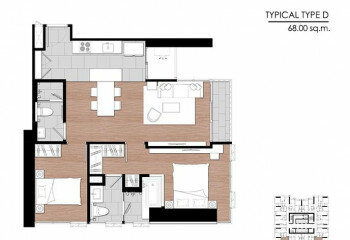 Кондоминиум в Бангкоке, Таиланд | THE412831