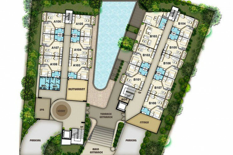 Кондоминиум в Паттайе, Таиланд | THE125271