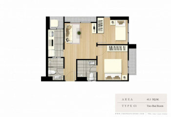 Кондоминиум в Бангкоке, Таиланд | THE430707