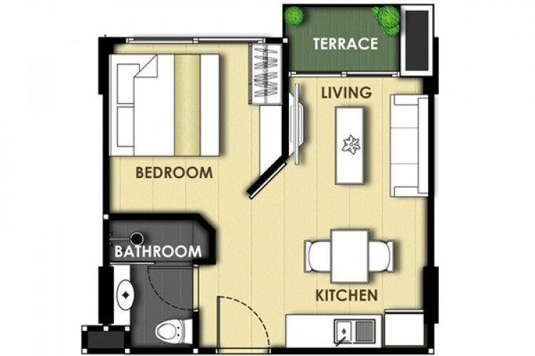 Кондоминиум в Паттайе, Таиланд | THE330564