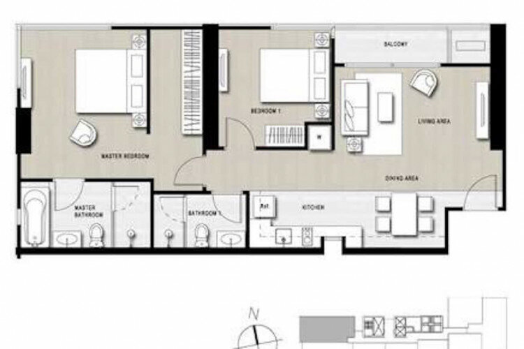 Кондоминиум в Бангкоке, Таиланд | THE432565