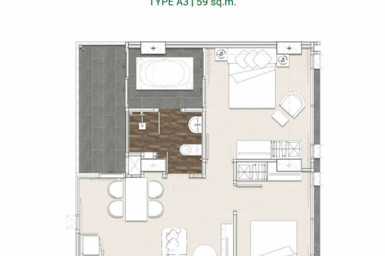 Кондоминиум в Паттайе, Таиланд | THE526808