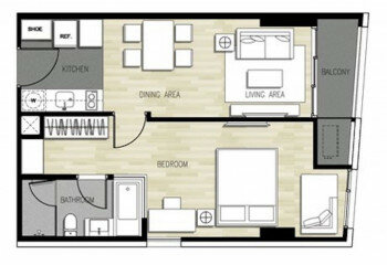 Кондоминиум в Бангкоке, Таиланд | THE532308