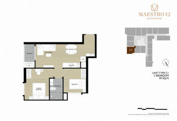 Кондоминиум в Бангкоке, Таиланд | THE130629