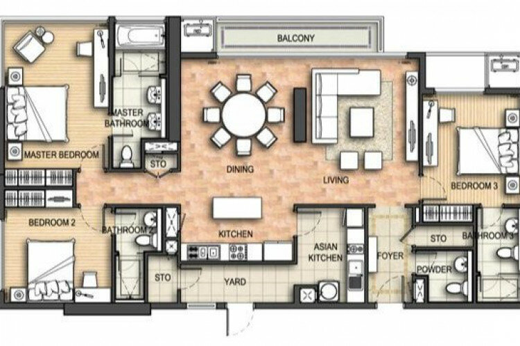 Кондоминиум в Бангкоке, Таиланд | THE330622