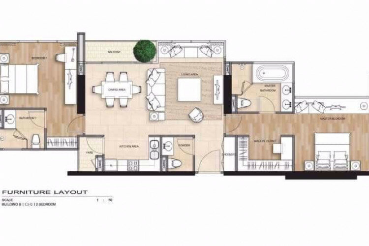 Кондоминиум в Бангкоке, Таиланд | THE452188