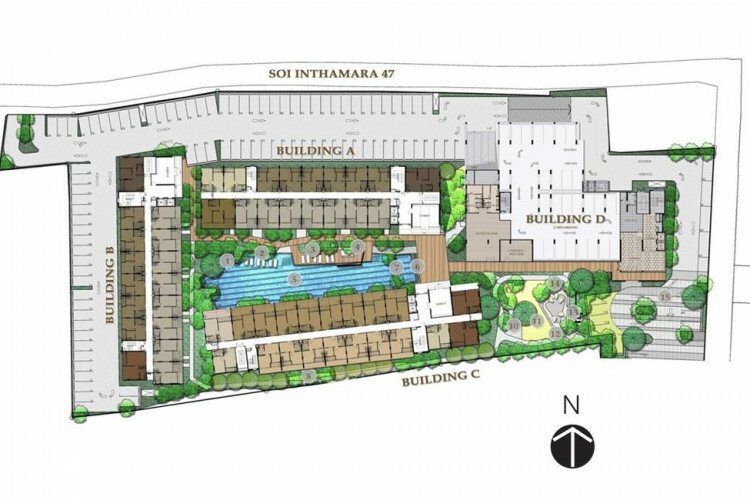 Кондоминиум в Бангкоке, Таиланд | THE515561