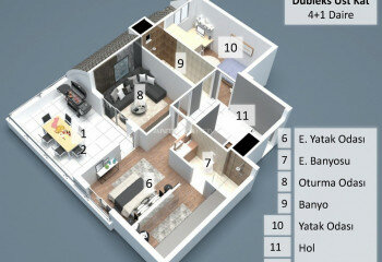 Квартира 2+1 в Муратпаше, Анталия, Турция | STE-45544