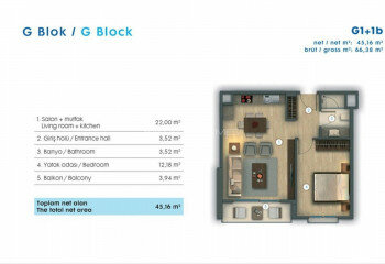 Квартира 4+1 в Стамбуле, Турция | PTE-46097