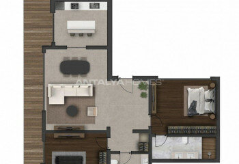 Квартира 1+1 в Мугле, Турция | PBB-45785