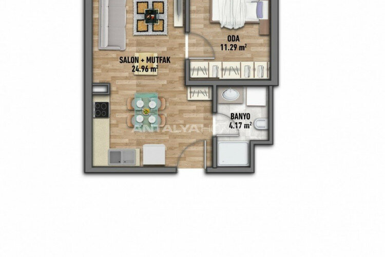 Квартира 4+1 в Стамбуле, Турция | PBB-46464