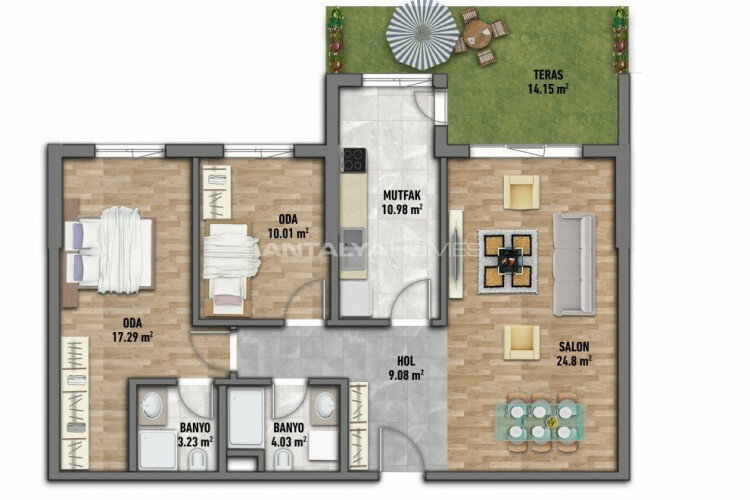 Квартира 4+1 в Стамбуле, Турция | PBB-46464