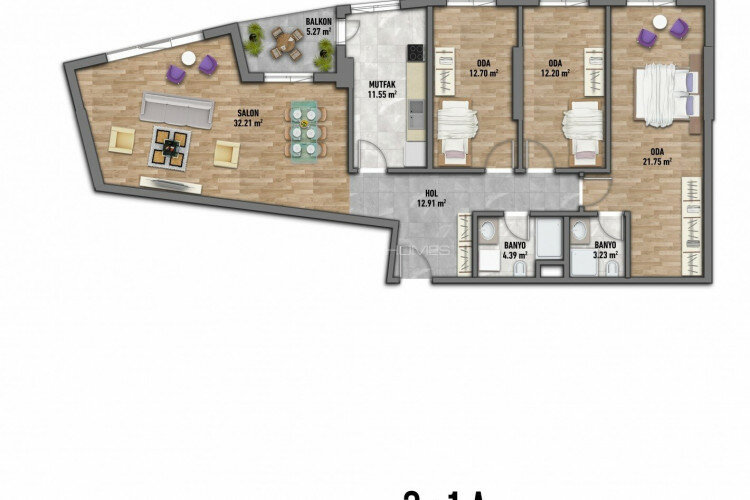 Квартира 4+1 в Стамбуле, Турция | PBB-46464