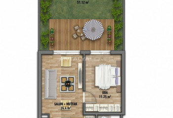 Квартира 4+1 в Стамбуле, Турция | PBB-46464