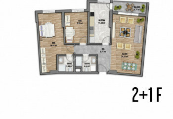 Квартира 4+1 в Стамбуле, Турция | PBB-46464