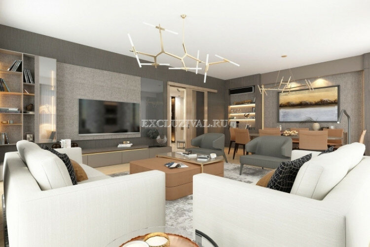 Квартира 3+1 в Стамбуле, Турция | STE-10053