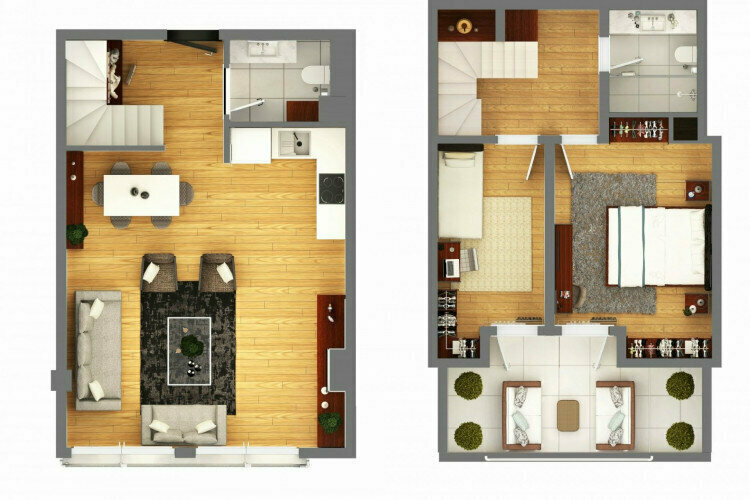 Квартира 2+1 в Муратпаше, Анталия, Турция | PTE-05754