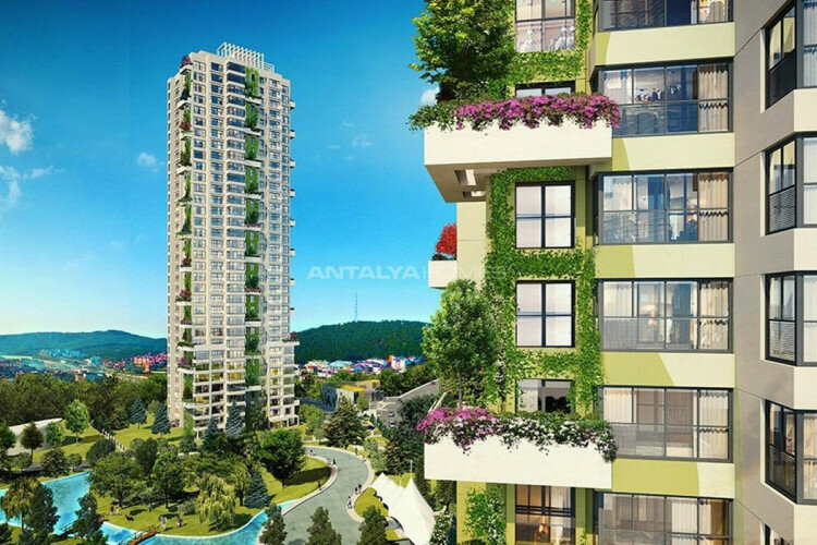 Квартира 4+1 в Стамбуле, Турция | PTE-46145