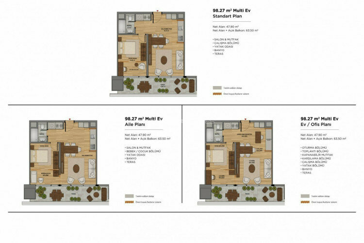 Квартира 1+1 в Малтепе, Стамбул, Турция | STE-46552