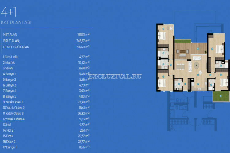 Квартира 1+1 в Чешме, Турция | STE-10663