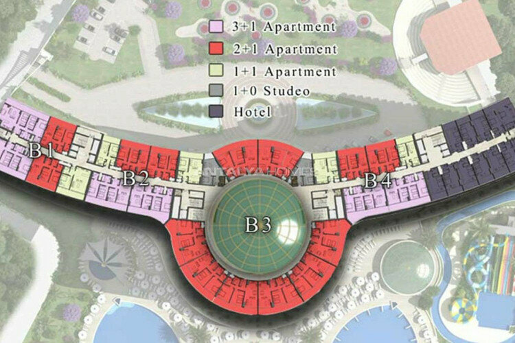 Квартира 1+1 в Анталии, Турция | PKK-44859