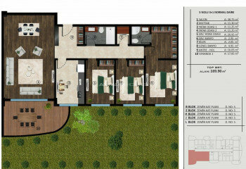 Квартира 3+1 в Коджаэле, Турция | STE-46795