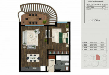 Квартира 3+1 в Коджаэле, Турция | PTE-46796
